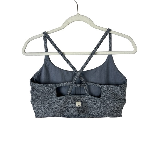 Vuori Long Line Elevation Bra Heather Grey - Picture 1 of 3
